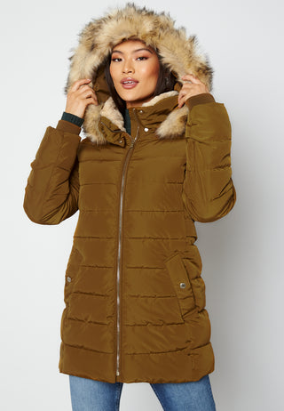 Camilla Hood Fur Coat