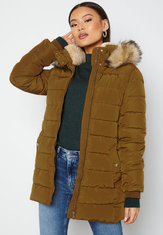 Camilla Hood Fur Coat