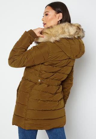 Camilla Hood Fur Coat