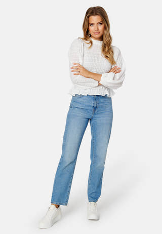 Carla LS Smock Top