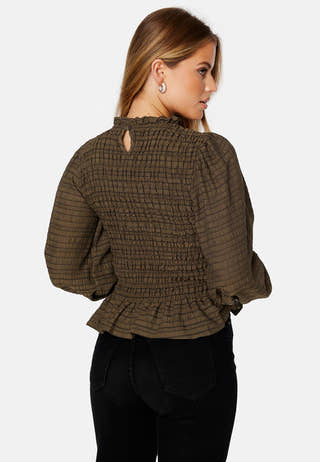 Carla LS Smock Top