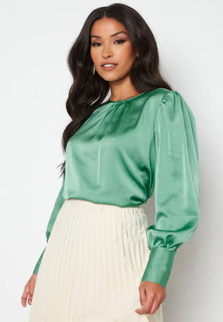 Carli LS O-neck Blouse