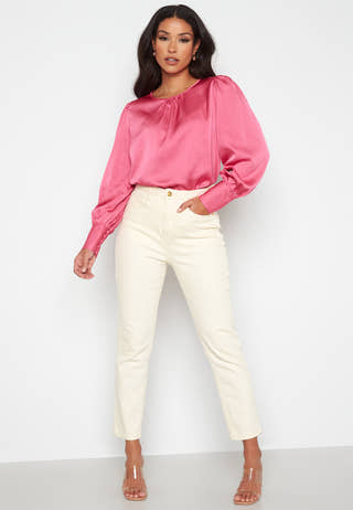 Carli LS O-neck Blouse