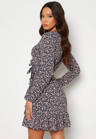 Carly L/S Wrap Dress