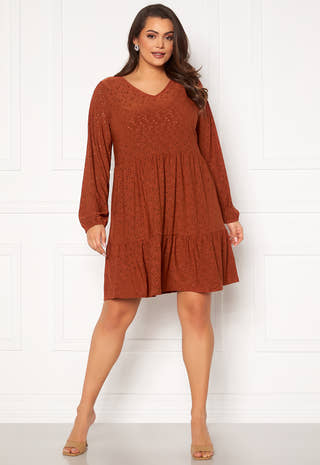 Zabby LS Knee Dress