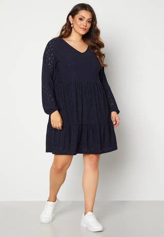 Zabby LS Knee Dress