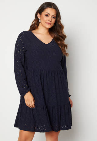 Zabby LS Knee Dress