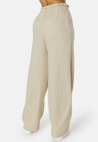 Onlcaro Wide Linen Bl Pant