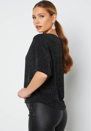 Carolla Loose Glitter Top