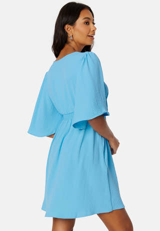 Dakota Elbow V-Neck Dress