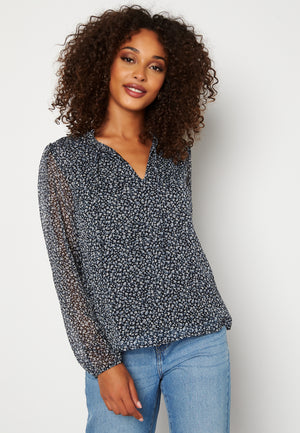 Ditsy L/S Blouse