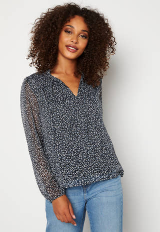 Ditsy L/S Blouse