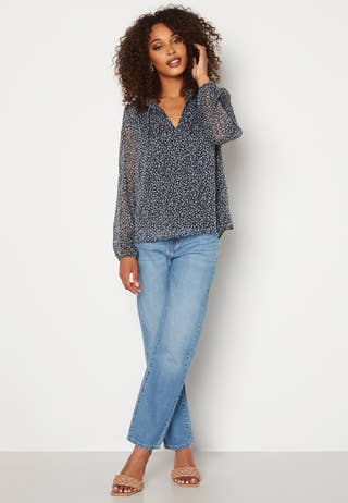 Ditsy L/S Blouse