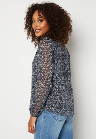 Ditsy L/S Blouse