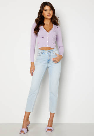 Emily HW Raw Jeans
