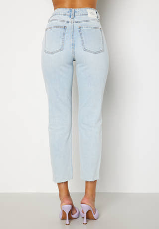 Emily HW Raw Jeans