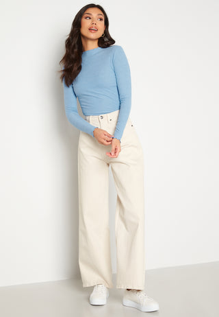 Onlemma L/S High Neck Top