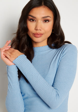 Onlemma L/S High Neck Top