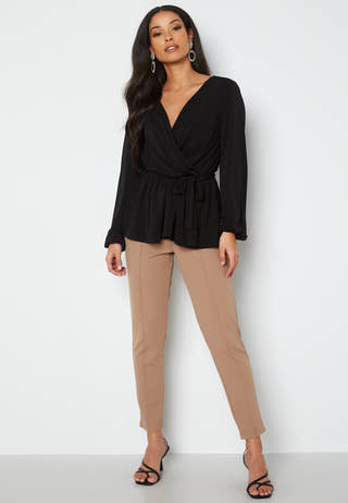 Furious Glitter Wrap Top