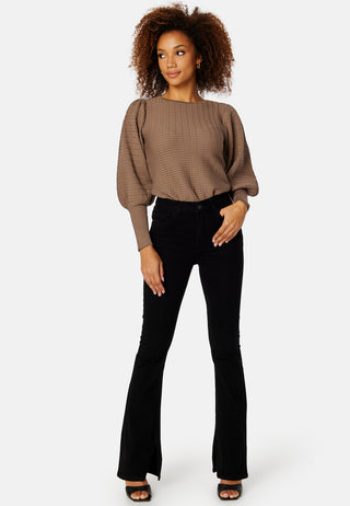 Ginnie L/S Puff Pullover Knit