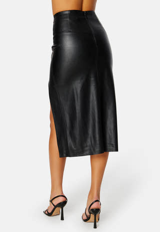 Hanna Faux Leather Skirt