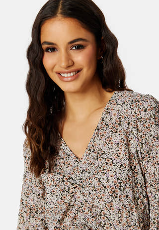 Heidi L/S Ruching Top