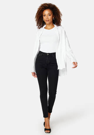 Iconic HW Long Ankle Denim