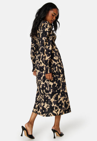 Jada L/S Midi Smock Dress