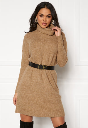 Jana L/S Cowlnck Dress