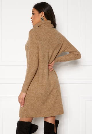 Jana L/S Cowlnck Dress