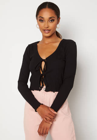 Jeanett Life L/S Cardigan Box Top