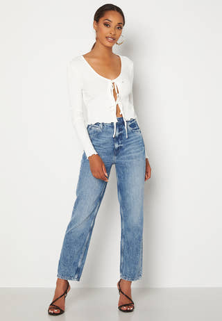 Jeanett Life L/S Cardigan Box Top