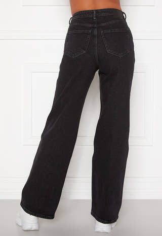Juicy HW Black Wide Leg Jeans
