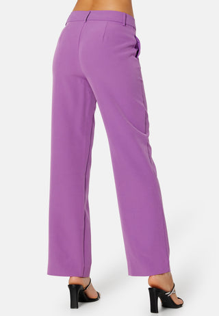 Lana-Berry Mid Straight Pant