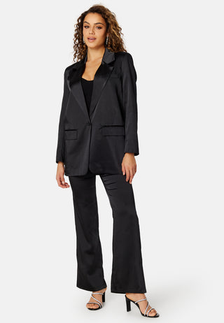 Lana-Mayra Satin Blazer