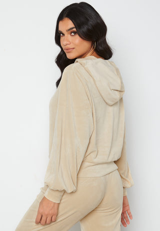 Laya L/S Hood Velvet