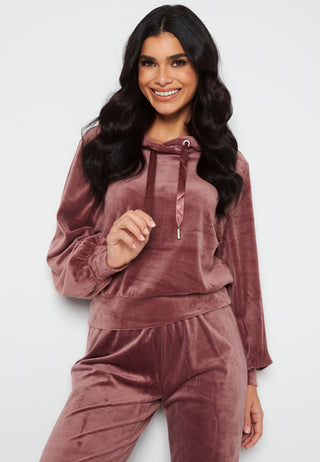 Laya L/S Hood Velvet