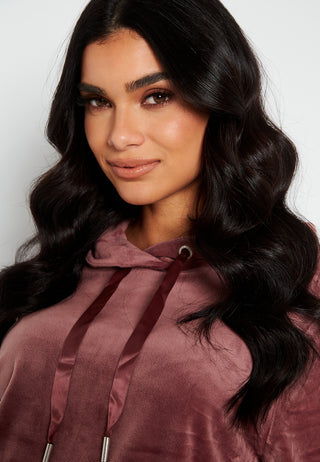 Laya L/S Hood Velvet