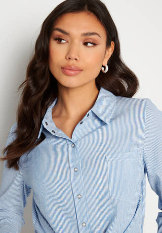 Lecey LS Knot Shirt