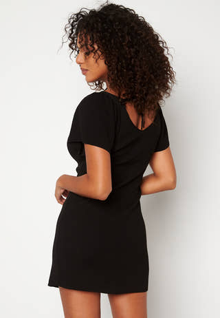 Leelo S/S V-Neck Dress Knit