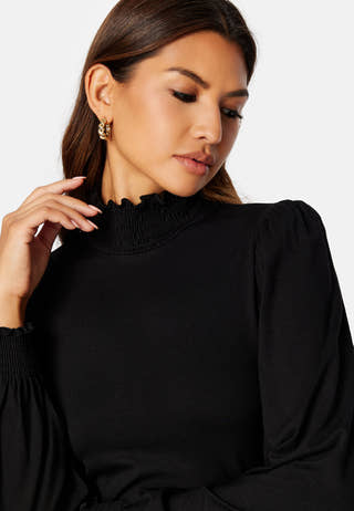 Lelva L/S Smock Top
