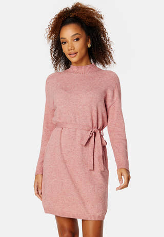 Leva L/S Belt Dress