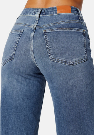 Onlmadison Blush HW Wide Denim