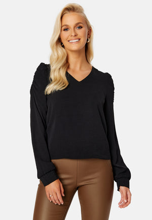Mette LS Puffsleeve Top