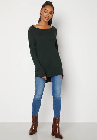 Mila Lacy L/S Long Pullover