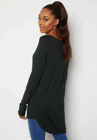 Mila Lacy L/S Long Pullover