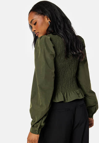 New Aspen LS Smock Top