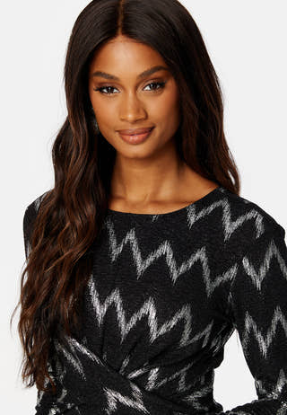 New Queen L/S Glitter Dre