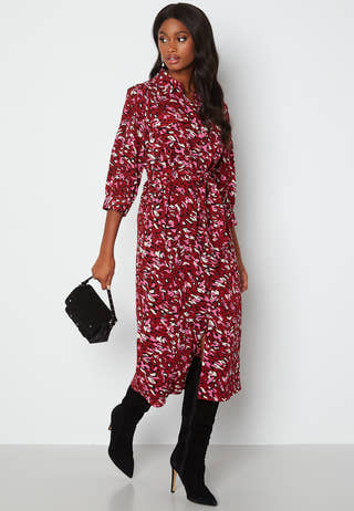 Nova Lux 3/4 Long Shirt Dress
