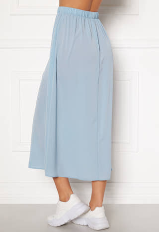 Nova Lux Button Skirt Solid